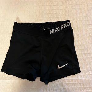 Nike spandex shorts